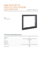 KRATKI BLENDA/100/60/LUCY/12 ΧΑΛΥΒΔΙΝΗ ΚΟΡΝΙΖΑ ΤΖΑΚΙΟΥ LUCY/12 - LUCY/12/SLIM - LUCY/PW/12/W (64,6X50,5CM ΕΣΩΤΕΡΙΚΑ - 76,3X62,2CM ΕΞΩΤΕΡΙΚΑ) - Image 4