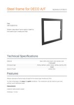 KRATKI BLENDA/A/F/DECO ΧΑΛΥΒΔΙΝΗ ΚΟΡΝΙΖΑ ΤΖΑΚΙΟΥ AMELIA/DECO - FELIX/DECO (88,9X60,3CM ΕΣΩΤΕΡΙΚΑ - 88,9Χ72,7CM ΕΞΩΤΕΡΙΚΑ)) - Image 4