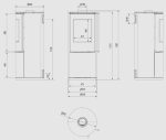 KRATKI SVEN/BLACK 7KW ECODESIGN (75 - 90M2) ΕΝΕΡΓΕΙΑΚΗ ΣΟΜΠΑ ΑΠΟ ΧΑΛΥΒΑ ΜΕ ΜΑΥΡΑ ΚΕΡΑΜΙΚΑ TERMOTEC - Image 4