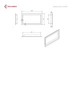 KRATKI BLENDA/100/60/LUCY/16/T ΧΑΛΥΒΔΙΝΗ ΚΟΡΝΙΖΑ ΤΖΑΚΙΟΥ LUCY/16/T (94,1X45,6CM ΕΣΩΤΕΡΙΚΑ - 105,8X57,3CM ΕΞΩΤΕΡΙΚΑ) - Image 6