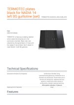 KRATKI TERMOTEC/NADIA/L/BS/G/BLACK SET ΜΑΥΡΩΝ ΚΕΡΑΜΙΚΩΝ ΓΙΑ ΤΗΝ ΕΣΤΙΑ NADIA/14/L/BS/G - Image 3