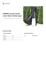 KRATKI POKROWIEC/UMB/LOGO/BIALE ΠΡΟΣΤΑΤΕΥΤΙΚΟ ΚΑΛΥΜΜΑ UMBRELLA - Image 3