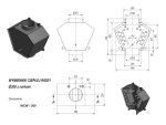 KRATKI ΕΝΑΛΛΑΚΤΗΣ ΝΕΡΟΥ WCW-200 9KW Φ200 - Image 3