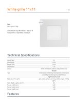 KRATKI ΠΕΡΣΙΔΑ 11B 11X11CM ΛΕΥΚΗ - Image 4