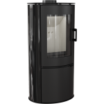 KRATKI ΣΟΜΠΑ KOZA/AB/S/DR/KAFEL/BLACK 8KW / 50-70m2 ΕΝΕΡΓΕΙΑΚΗ ΣΟΜΠΑ ΞΥΛΟΥ ΑΠΟ ΧΑΛΥΒΑ ΜΕ ΕΞΩΤΕΡΙΚΗ ΕΠΕΝΔΥΣΗ ΑΠΟ ΜΑΥΡΟ ΚΕΡΑΜΙΚΟ - Image 2