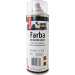 KRATKI FARBA/SPRAY 400ML ΧΡΩΜΑ ΑΝΘΕΚΤΙΚΟ ΣΤΗ ΘΕΡΜΟΤΗΤΑ ΓΙΑ ΕΣΤΙΕΣ ΚΑΙ ΣΟΜΠΕΣ ΑΠΟ ΧΑΛΥΒΑ ΚΑΙ ΜΑΝΤΕΜΙ - Image 2