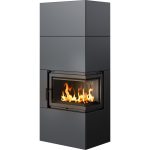 KRATKI SIMPLE/BOX/P/S/BLACK ΔΕΞΙΑ ΓΩΝΙΑ 8KW / 70-90m2 ΕΝΕΡΓΕΙΑΚΟ ΤΖΑΚΙ ΜΑΝΤΕΜΕΝΙΟ ΜΕ ΜΕΤΑΛΛΙΚΟ ΚΕΛΥΦΟΣ - Image 2