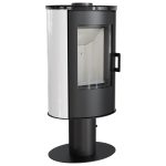 KRATKI KOZA/AB/S/N/O/DR/KAFEL/BIALY 8KW / 50-70m2 ΠΕΡΙΣΤΡΕΦΟΜΕΝΗ ΕΝΕΡΓΕΙΑΚΗ ΣΟΜΠΑ ΑΠΟ ΧΑΛΥΒΑ ΜΕ ΕΞΩΤΕΡΙΚΗ ΕΠΕΝΔΥΣΗ ΑΠΟ ΛΕΥΚΟ ΚΕΡΑΜΙΚΟ - Image 2
