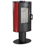 KRATKI KOZA/AB/S/N/O/DR/KAFEL/CZERWONY  8KW / 50-70m2 ΠΕΡΙΣΤΡΕΦΟΜΕΝΗ ΕΝΕΡΓΕΙΑΚΗ ΣΟΜΠΑ ΑΠΟ ΧΑΛΥΒΑ ΜΕ ΕΞΩΤΕΡΙΚΗ ΕΠΕΝΔΥΣΗ ΑΠΟ ΚΟΚΚΙΝΟ ΚΕΡΑΜΙΚΟ - Image 2