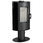 KRATKI KOZA/AB/S/N/O/DR/KAFEL/BLACK 8KW / 50-70m2 ΠΕΡΙΣΤΡΕΦΟΜΕΝΗ ΕΝΕΡΓΕΙΑΚΗ ΣΟΜΠΑ ΑΠΟ ΧΑΛΥΒΑ ΜΕ ΕΞΩΤΕΡΙΚΗ ΕΠΕΝΔΥΣΗ ΑΠΟ ΜΑΥΡΟ ΚΕΡΑΜΙΚΟ - Image 2