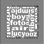 KRATKI ΠΕΡΣΙΔΑ 17ABC/GR (17X17CM) ΓΡΑΝΙΤΗΣ - Image 2
