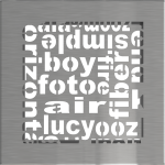 KRATKI ΠΕΡΣΙΔΑ 17ABC/SZ (17X17CM) INOX - Image 2