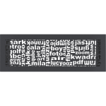 KRATKI ΠΕΡΣΙΔΑ 49ABC/G (17X49CM) ΓΡΑΦΙΤΗΣ