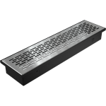 KRATKI ΠΕΡΣΙΔΑ ΔΑΠΕΔΟΥ 940/SZ/FLOOR/SZLIF 9X40CM INOX - Image 3