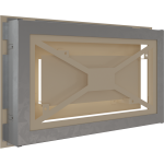 KRATKI ΠΕΡΣΙΔΑ 22/37K/WIND 22X37CM ΚΡΕΜ - Image 6