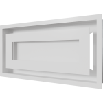 KRATKI ΠΕΡΣΙΔΑ 22/45B/WIND 22X45CM ΛΕΥΚΗ - Image 6