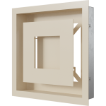 KRATKI ΠΕΡΣΙΔΑ 22K/WIND 22X22CM ΚΡΕΜ - Image 5