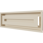 KRATKI ΠΕΡΣΙΔΑ 49K/WIND 17X49CM ΚΡΕΜ - Image 6