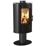 KRATKI KOZA/AB/S/N/DR/GLASS 8KW / 50-70m2 ΕΝΕΡΓΕΙΑΚΗ ΣΟΜΠΑ ΑΠΟ ΧΑΛΥΒΑ ΜΕ ΕΠΕΝΔΥΣΗ ACUMOTTE ΚΑΙ ΦΙΜΕ ΤΖΑΜΙ - Image 2