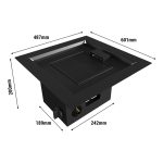 KRATKI AQF/05/G30/37MBAR 11,5KW ΣΟΜΠΑ ΘΕΡΜΑΣΤΡΑ ΓΚΑΖΙΟΥ (60,1X48,7CM) - Image 6