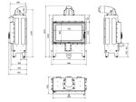 KRATKI LUCY/14/SLIM/NEW/BLACK ΙΣΙΟ 10KW 80-100M2 ΕΝΕΡΓΕΙΑΚΟ ΤΖΑΚΙ ΑΕΡΟΘΕΡΜΟ ΜΕ ΑΝΟΙΓΟΜΕΝΗ ΠΟΡΤΑ ΚΑΙ ΜΑΥΡΑ ΚΕΡΑΜΙΚΑ TERMOTEC - Image 3