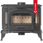 Μαντεμένια ξυλόσομπα KRATKI K9 ECO Ø 130 8 kW - Image 3