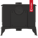 Μαντεμένια ξυλόσομπα KRATKI K9 ECO Ø 130 8 kW - Image 4