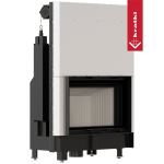 Ενεργειακό τζάκι KRATKI ZIBI ECO 9,9 kW Ø 180 συρόμενη πόρτα - Image 5