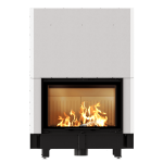 Ενεργειακό τζάκι KRATKI ZIBI ECO 9,9 kW Ø 180 συρόμενη πόρτα - Image 2