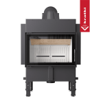 Τζάκι συσσώρευσης θερμότητας KRATKI NORRA 9,9 kW Ø 200 - Image 4
